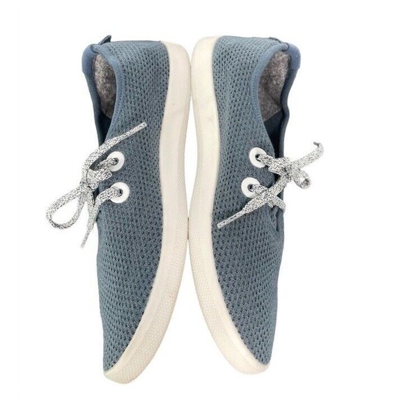 Allbirds Tree Skippers TS Kauri Blue Knit Eco Friendly Wool Knit Soft Coastal W9 - Picture 2 of 7